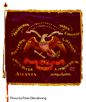 14th Michigan Regimental Flag